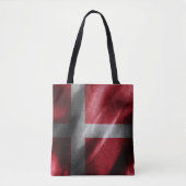 Tote Bag Drapeau de soie du Danemark (Devant)