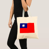 Tote Bag Drapeau de Taïwan (Devant (produit))