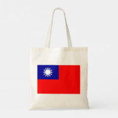 Tote Bag Drapeau de Taïwan (Dos)