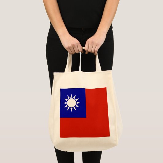 Tote Bag Drapeau de Taïwan (Devant (produit))