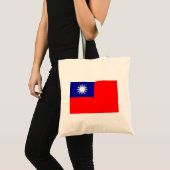 Tote Bag Drapeau de Taïwan (Devant (produit))