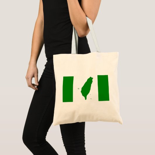 Tote Bag Drapeau de Taïwan indépendant - 臺灣獨立運動 - 台灣獨立運動 (Devant (produit))