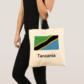 Tote Bag Drapeau de Tanzanie (Devant (produit))
