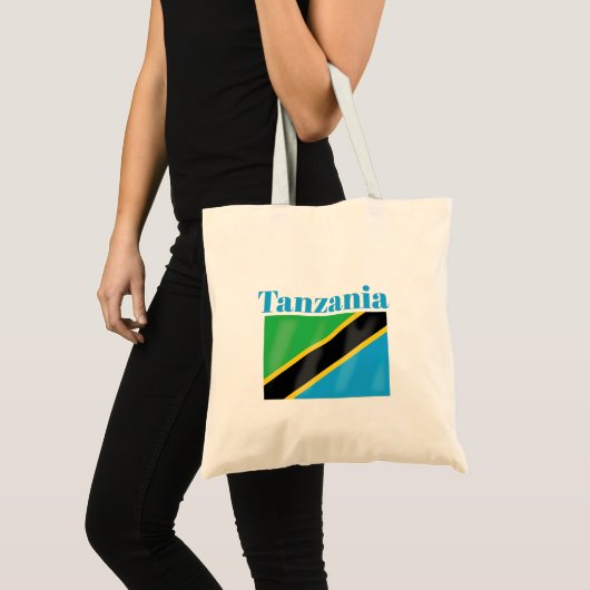 Tote Bag Drapeau de Tanzanie (Devant (produit))