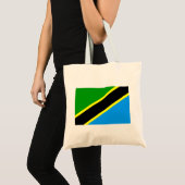 Tote Bag Drapeau de Tanzanie (Devant (produit))