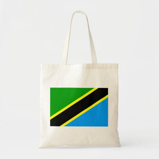 Tote Bag Drapeau de Tanzanie (Devant)