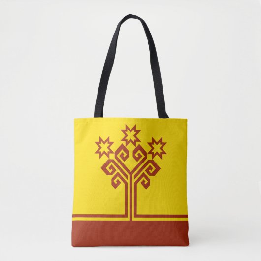Tote Bag Drapeau de Tchouvachie (Devant)