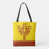 Tote Bag Drapeau de Tchouvachie (Dos)