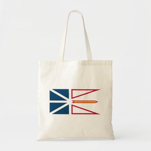 Tote Bag Drapeau de Terre-Neuve-et-Labrador (Canada) (Devant)
