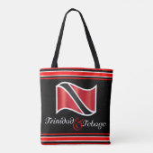 Tote Bag Drapeau de Trinité-et-Tobago (Dos)