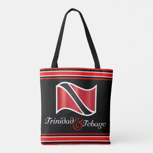 Tote Bag Drapeau de Trinité-et-Tobago (Dos)