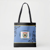 Tote Bag Drapeau de Virginie occidentale (Devant)