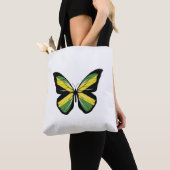 Tote Bag Drapeau déchiré de Jamaïque (De près)