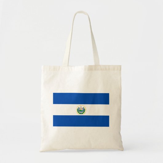 Tote Bag Drapeau d'El Salvador (Devant)