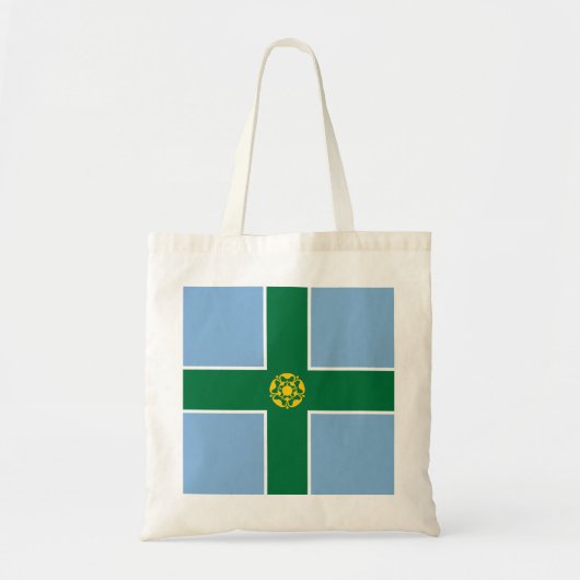 Tote Bag Drapeau Derbyshire (Devant)