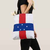 Tote Bag Drapeau des Antilles néerlandaises (De près)