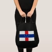 Tote Bag Drapeau des Antilles néerlandaises (Devant (produit))