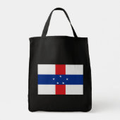 Tote Bag Drapeau des Antilles néerlandaises (Dos)