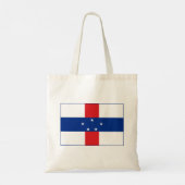 Tote Bag Drapeau des Antilles néerlandaises (Dos)