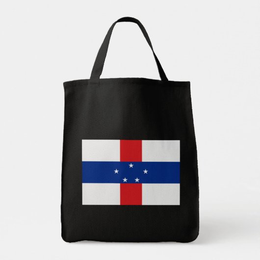 Tote Bag Drapeau des Antilles Pays-Bas (Dos)