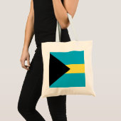 Tote Bag Drapeau des Bahamas (Devant (produit))
