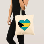 Tote Bag Drapeau des Bahamas (Devant (produit))
