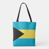 Tote Bag Drapeau des Bahamas (Dos)