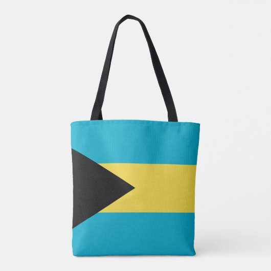 Tote Bag Drapeau des Bahamas (Dos)