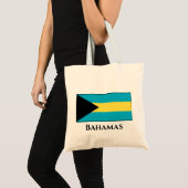 Tote Bag Drapeau des Bahamas (Devant (produit))