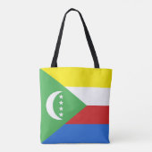Tote Bag Drapeau des Comores (Dos)