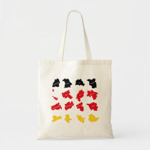 Tote Bag Drapeau des États allemands