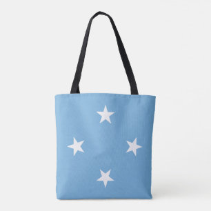 Tote Bag Drapeau des États fédérés de Micronésie