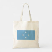 Tote Bag Drapeau des États fédérés de Micronésie (Dos)