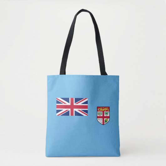 Tote Bag Drapeau des Fidji (Devant)