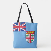 Tote Bag Drapeau des Fidji (Dos)