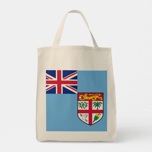 Tote Bag Drapeau des Fidji (Dos)