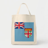 Tote Bag Drapeau des Fidji (Devant)