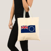Tote Bag Drapeau des Îles Cook (Devant (produit))