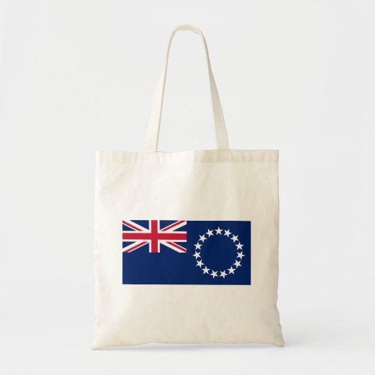 Tote Bag Drapeau des Îles Cook (Devant)
