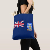 Tote Bag Drapeau des îles Falkland (De près)