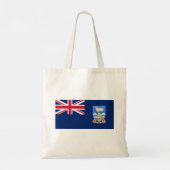 Tote Bag Drapeau des îles Falkland (Dos)