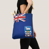 Tote Bag Drapeau des îles Falkland cool (De près)