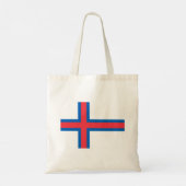 Tote Bag Drapeau des îles Féroé (Dos)