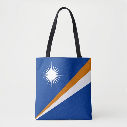 Tote Bag Drapeau des Îles Marshall (Devant)