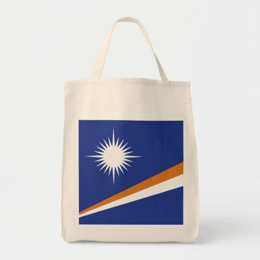 Tote Bag Drapeau des Îles Marshall (Devant)