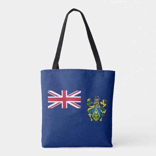 Tote Bag Drapeau des îles Pitcairn (Dos)