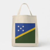 Tote Bag Drapeau des Îles Salomon (Dos)