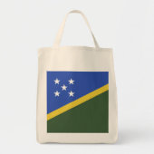Tote Bag Drapeau des Îles Salomon (Devant)