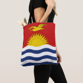 Tote Bag Drapeau des Kiribati (De près)