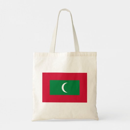 Tote Bag Drapeau des Maldives (Dos)